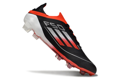 Adidas F50 Elite FG Firm Ground Soccer Cleats - Black/Red/White