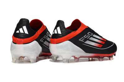 Adidas F50 Elite FG Firm Ground Soccer Cleats - Black/Red/White