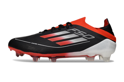 Adidas F50 Elite FG Firm Ground Soccer Cleats - Black/Red/White