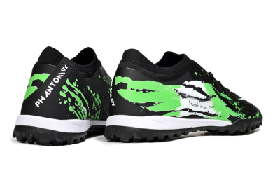 Nike Phantom GX 2 Elite TF Artificial Turf Soccer Shoes - Black/Green/White