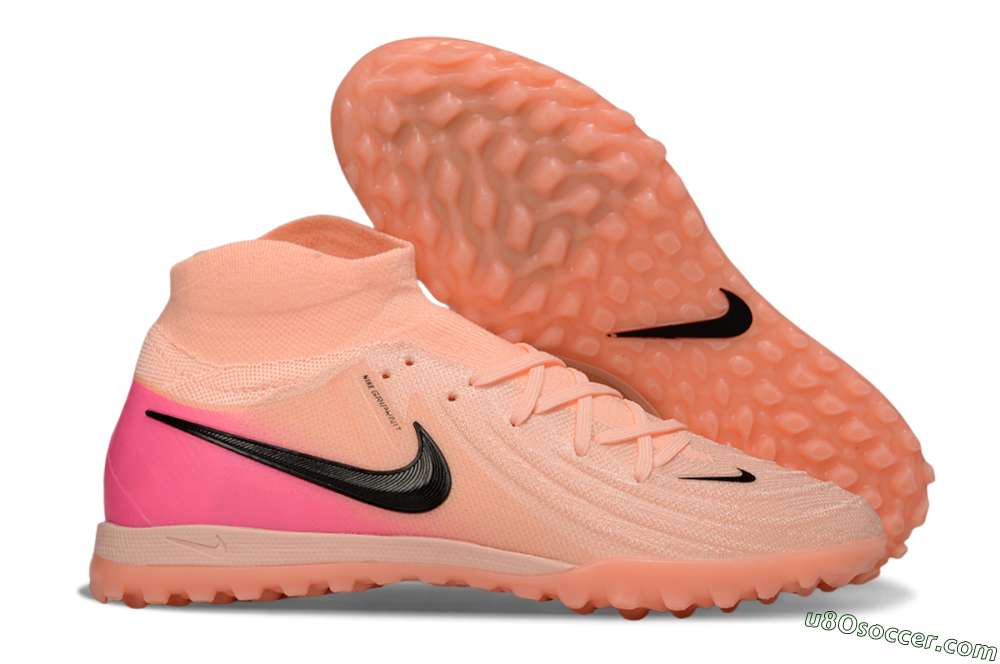 Nike Phantom Luna Elite TF Artificial Turf Soccer Shoes - Pink/Black 1