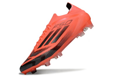 Adidas F50 Elite FG Firm Ground Soccer Cleats - Red/Black/Silver