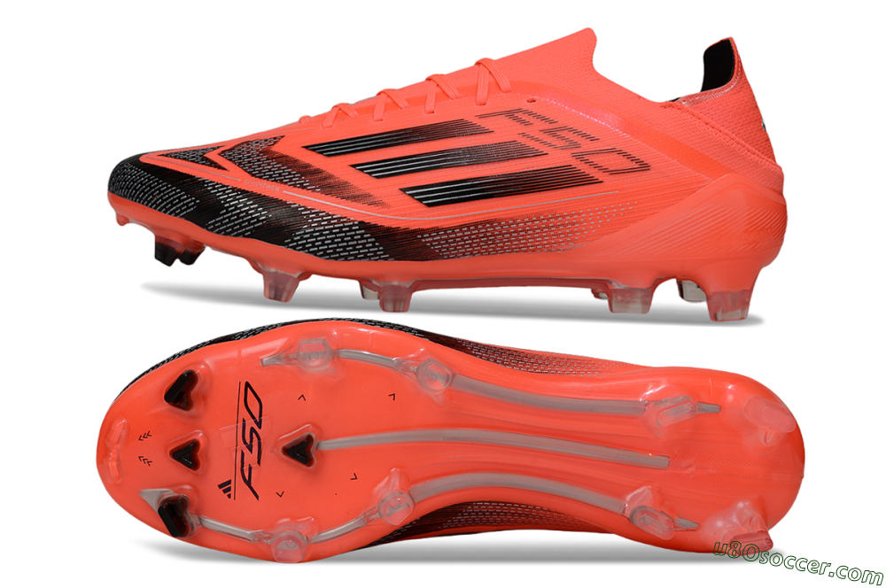 Adidas F50 Elite FG Firm Ground Soccer Cleats - Red/Black/Silver 0