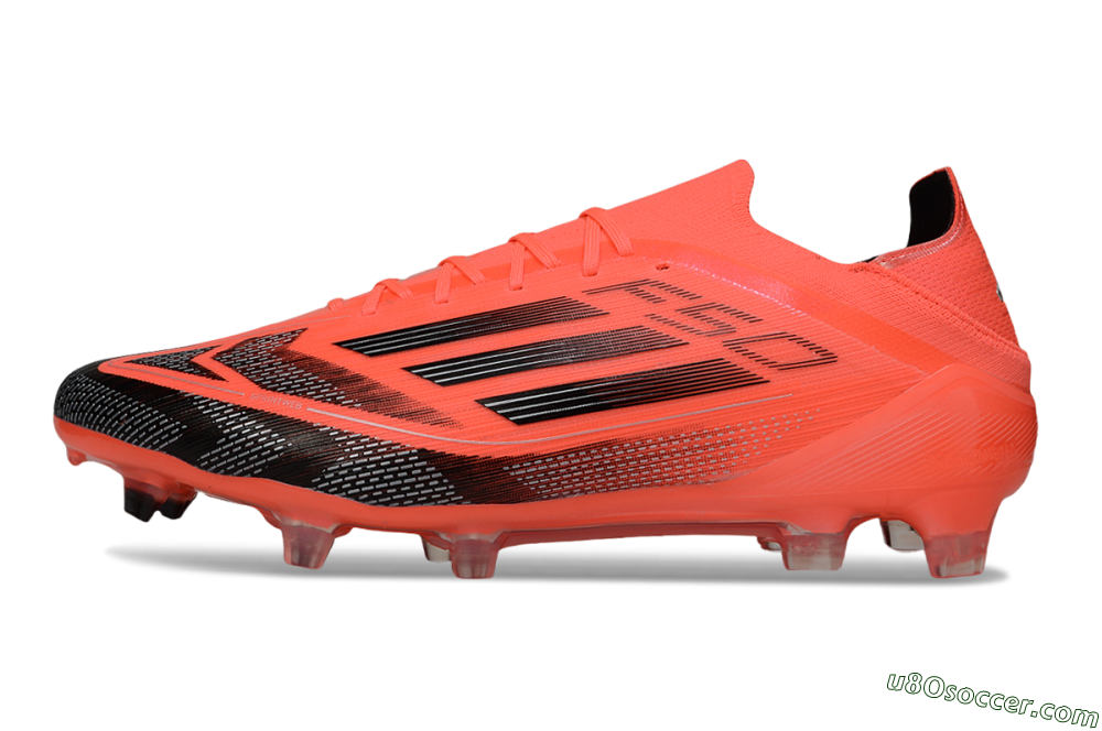 Adidas F50 Elite FG Firm Ground Soccer Cleats - Red/Black/Silver 2