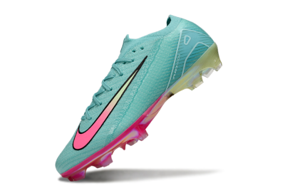 Nike Air Zoom Mercurial Vapor 16 Elite FG Firm Ground Soccer Cleats - Jade/Pink/Yellow