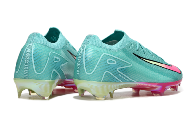 Nike Air Zoom Mercurial Vapor 16 Elite FG Firm Ground Soccer Cleats - Jade/Pink/Yellow