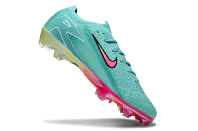 Nike Air Zoom Mercurial Vapor 16 Elite FG Firm Ground Soccer Cleats - Jade/Pink/Yellow