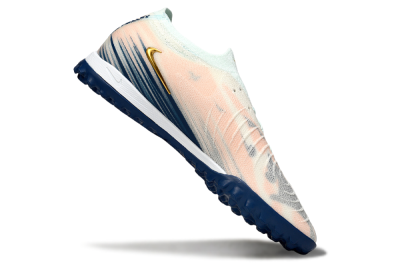 Nike Phantom GX 2 Elite TF Artificial Turf Soccer Shoes - Pink/Blue/Gold