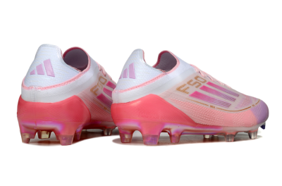 Adidas F50 Elite 304 FG Firm Ground Soccer Cleats - Pink/White/Gold