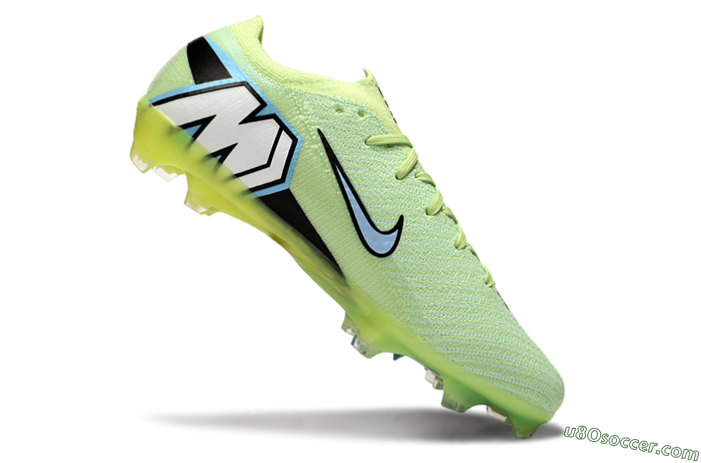 Nike Air Zoom Mercurial Vapor 16 Elite FG Firm Ground Soccer Cleats - Yellow/Blue/Black 4
