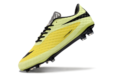 Nike Hypervenom Phantom FG Firm Ground Soccer Cleats - Yellow/Black/Silver