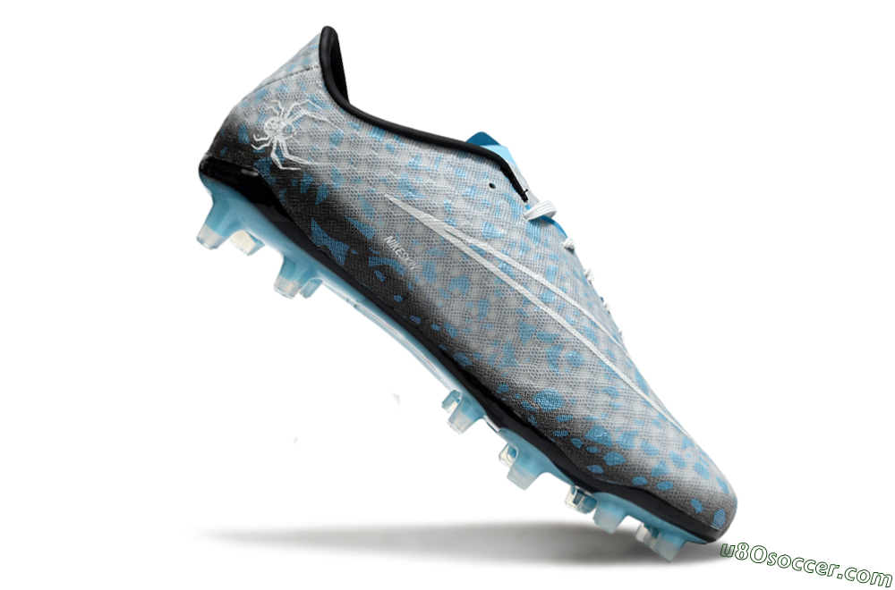 Nike Hypervenom Phantom FG Firm Ground Soccer Cleats - Grey/White/Blue 4