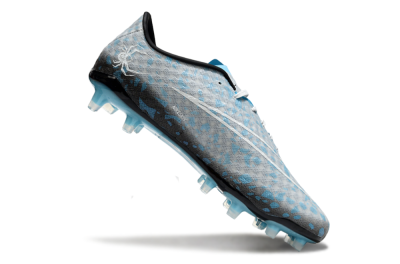 Nike Hypervenom Phantom FG Firm Ground Soccer Cleats - Grey/White/Blue