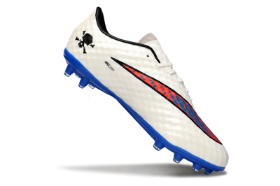 Nike Hypervenom Phantom FG Firm Ground Soccer Cleats - White/Red/Blue