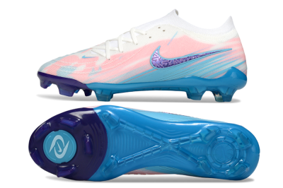 Nike Phantom GX 2 Elite FG Firm Ground Soccer Cleats - White/Pink/Blue