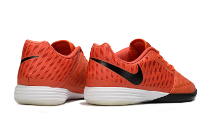 Nike Lunar Gato 2 IC Indoor & Futsal Soccer Shoes - Red/Black/White