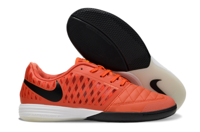 Nike Lunar Gato 2 IC Indoor & Futsal Soccer Shoes - Red/Black/White