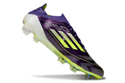 Adidas F50 Elite FG Firm Ground Soccer Cleats - Purple/Yellow