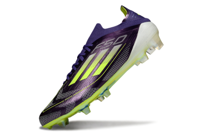 Adidas F50 Elite FG Firm Ground Soccer Cleats - Purple/Yellow