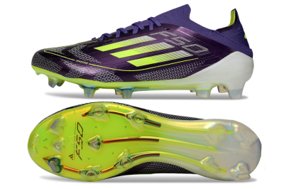 Adidas F50 Elite FG Firm Ground Soccer Cleats - Purple/Yellow
