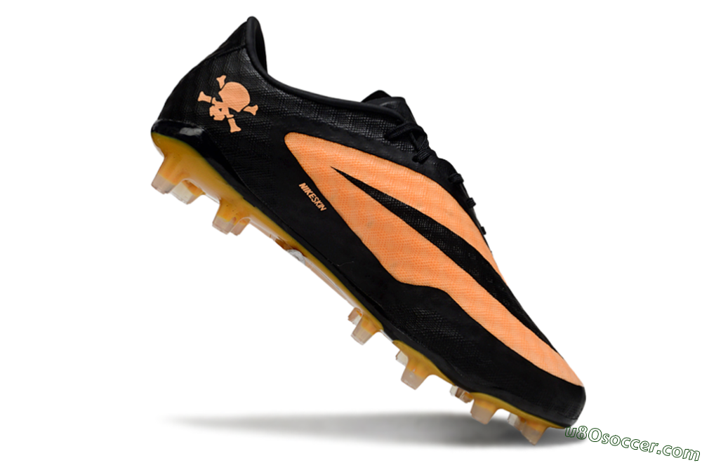 Nike Hypervenom Phantom FG Firm Ground Soccer Cleats - Orange/Black 4
