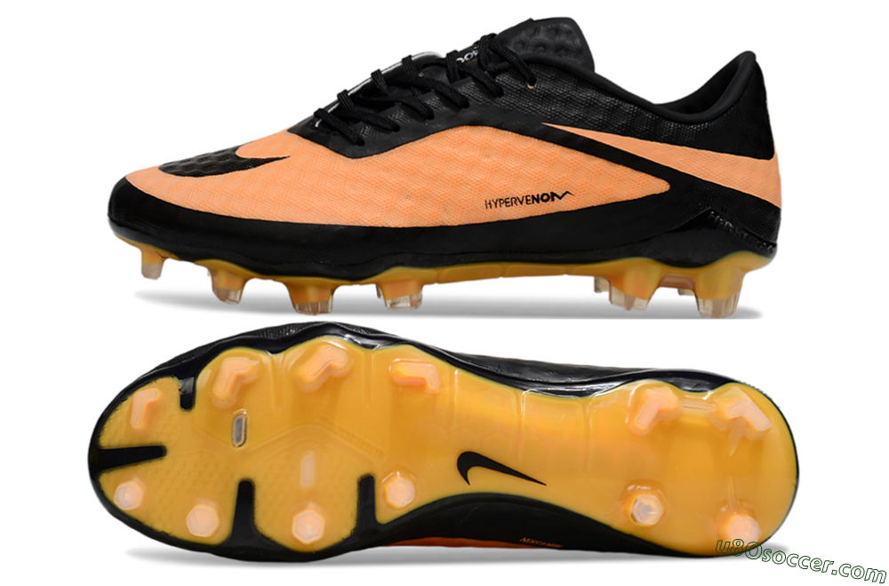 Nike Hypervenom Phantom FG Firm Ground Soccer Cleats - Orange/Black 0