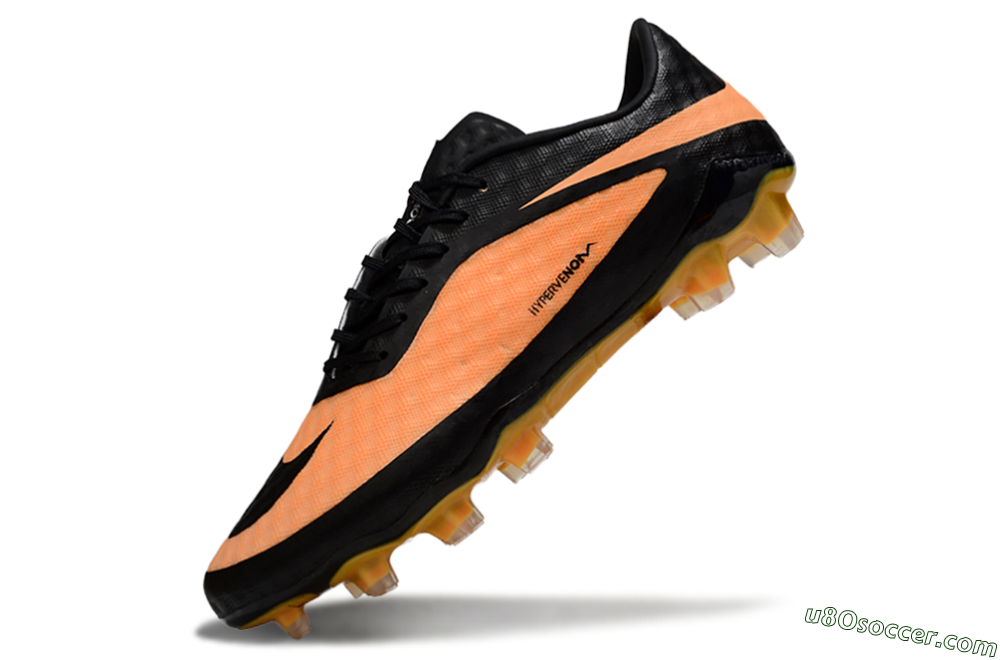 Nike Hypervenom Phantom FG Firm Ground Soccer Cleats - Orange/Black 5