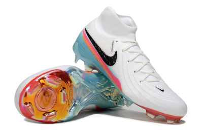 Nike Phantom Luna Elite FG Firm Ground Soccer Cleats - White/Red/Blue