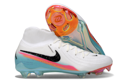 Nike Phantom Luna Elite FG Firm Ground Soccer Cleats - White/Red/Blue