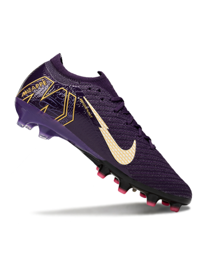 Nike Air Zoom Mercurial Vapor 16 Pro AG Artificial Grass Soccer Cleats - Purple/White/Gold