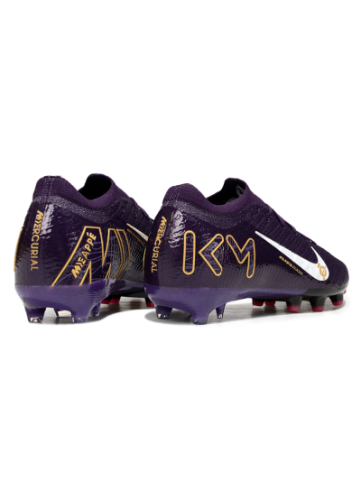 Nike Air Zoom Mercurial Vapor 16 Pro AG Artificial Grass Soccer Cleats - Purple/White/Gold