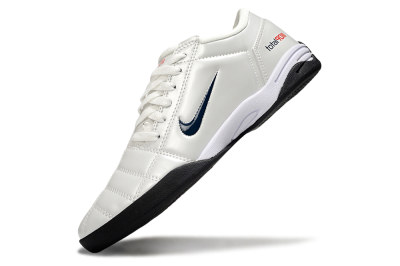 Nike Total 90 III IC Indoor & Futsal Soccer Shoes - Beige/Black/White