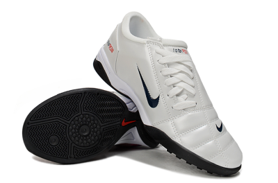 Nike Total 90 III IC Indoor & Futsal Soccer Shoes - Beige/Black/White