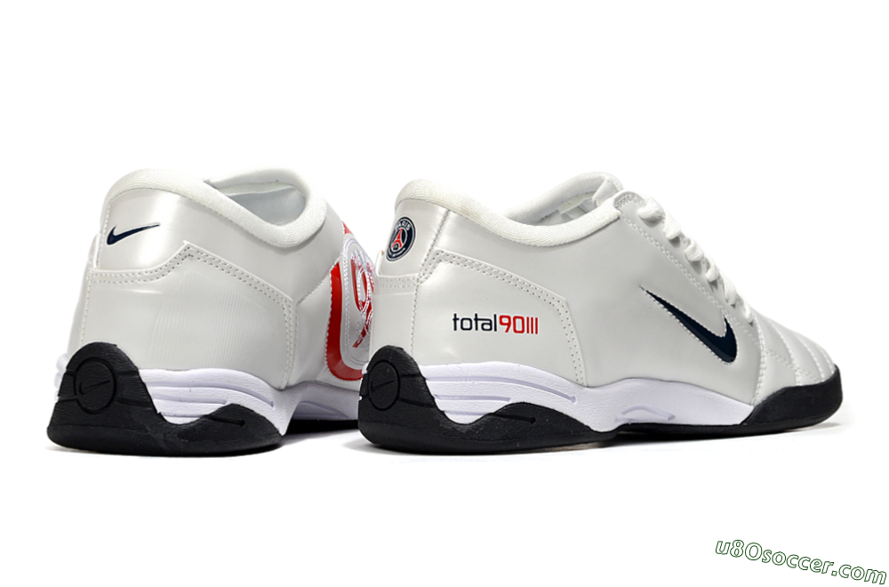 Nike Total 90 III IC Indoor & Futsal Soccer Shoes - Beige/Black/White 6
