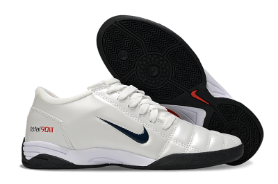 Nike Total 90 III IC Indoor & Futsal Soccer Shoes - Beige/Black/White