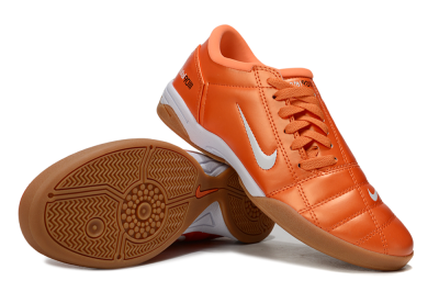Nike Total 90 III IC Indoor & Futsal Soccer Shoes - Orange/White/Brown