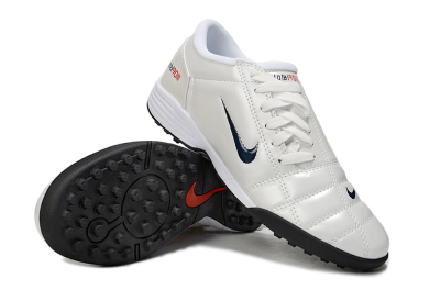 Nike Total 90 III TF Artificial Turf Soccer Shoes - Beige/Black/White