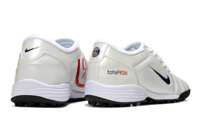 Nike Total 90 III TF Artificial Turf Soccer Shoes - Beige/Black/White