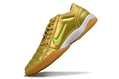 Nike Total 90 III IC Indoor & Futsal Soccer Shoes - Gold/Yellow/White