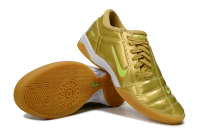 Nike Total 90 III IC Indoor & Futsal Soccer Shoes - Gold/Yellow/White