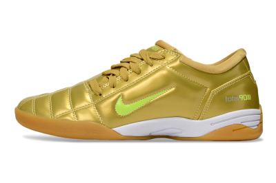 Nike Total 90 III IC Indoor & Futsal Soccer Shoes - Gold/Yellow/White