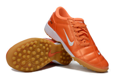 Nike Total 90 III TF Artificial Turf Soccer Shoes - Orange/White/Brown