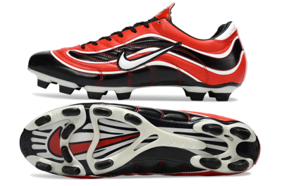 Nike Mercurial Vapor R9 FG Firm Ground Soccer Cleats - Red/Black/White