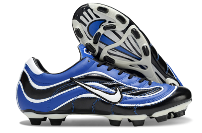 Nike Mercurial Vapor R9 FG Firm Ground Soccer Cleats - Blue/Black/White