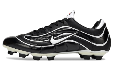 Nike Mercurial Vapor R9 FG Firm Ground Soccer Cleats - Black/White/Red