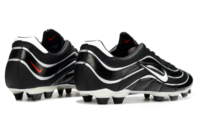 Nike Mercurial Vapor R9 FG Firm Ground Soccer Cleats - Black/White/Red