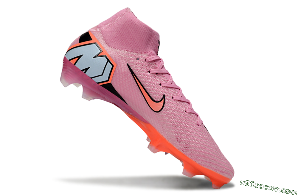 Nike Air Zoom Mercurial Superfly 10 Elite FG Firm Ground Soccer Cleats - Purple/Pink/Black 4