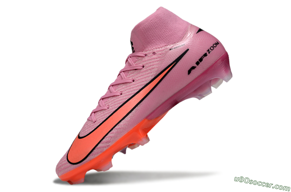Nike Air Zoom Mercurial Superfly 10 Elite FG Firm Ground Soccer Cleats - Purple/Pink/Black 5