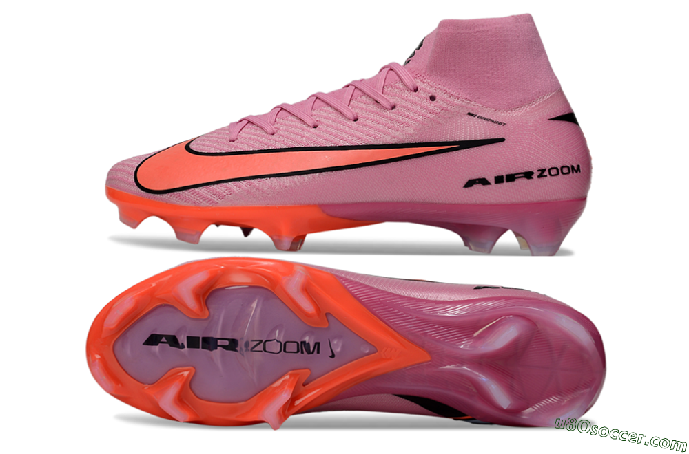 Nike Air Zoom Mercurial Superfly 10 Elite FG Firm Ground Soccer Cleats - Purple/Pink/Black 0