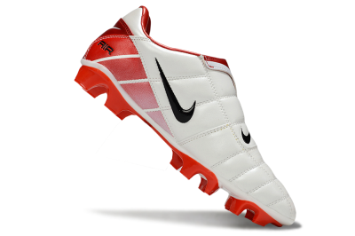 Nike Air Zoom Total 90 III FG Firm Ground Soccer Cleats - White/Black/Red